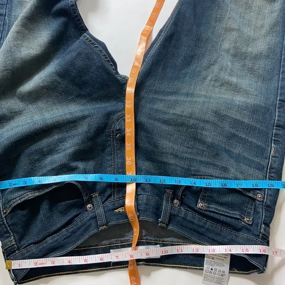 SIGNATURE LEVI STRAUSS & CO S61 RELAXED MEN BLUE Jeans SIZE 32X32